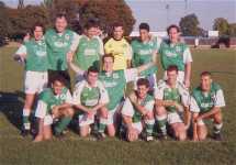 The London Hibs Team which thrashed Bradford in the league 8-0 on 17/10/99
