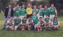 The London Hibs Team which beat Middlesborough 4-3 in the APFSCIL Cup on 10/10/99