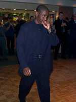 Russel steps up to receive his award